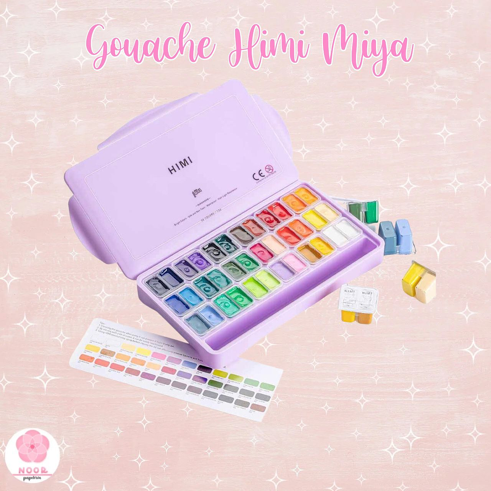 HIMI - MIYA Set Gouache 36 Colores / 12GR