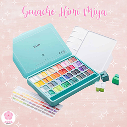 HIMI - MIYA Set Gouache 48 Colores / 30GR