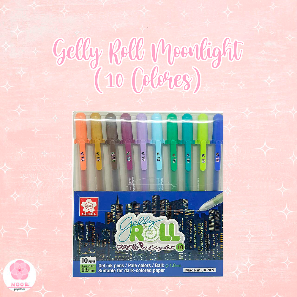 Gelly Roll Moonlight (10 Colores) 