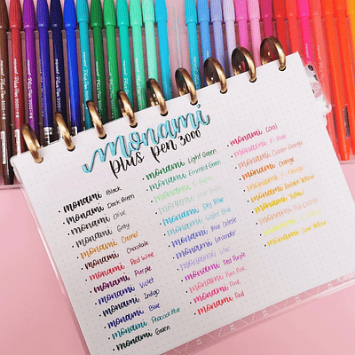 Monami Plus Pen 3000 (48 Colores)