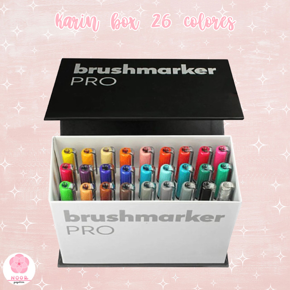 Karin BrushmarkerPRO MiniBox 26 colores + blender🔥