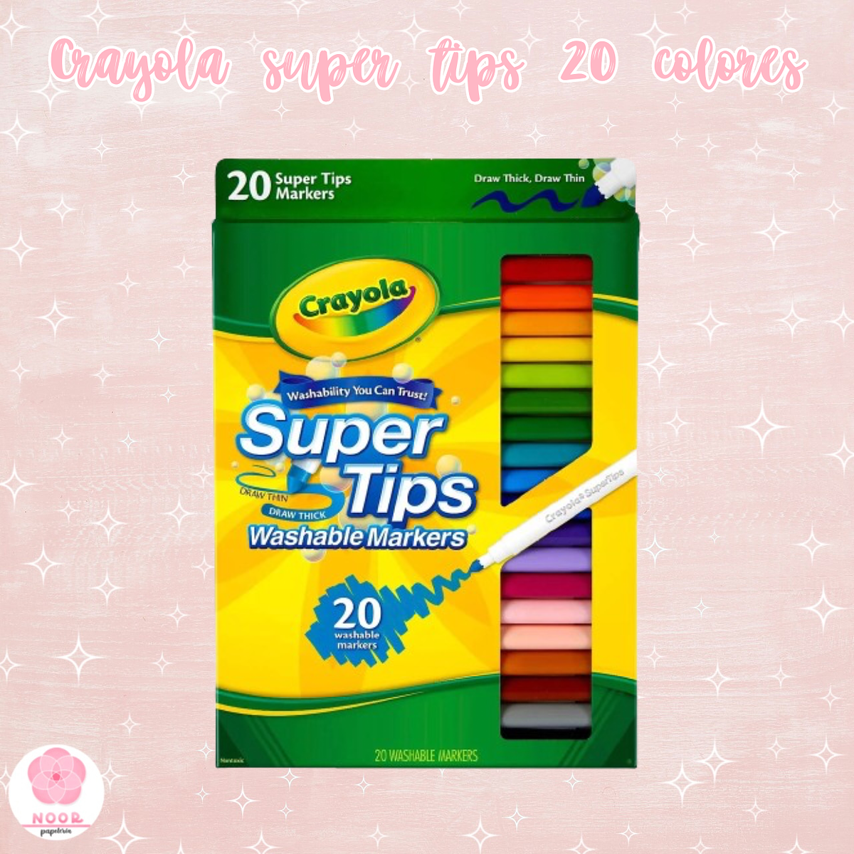 Crayola Super Tip (20 Colores)