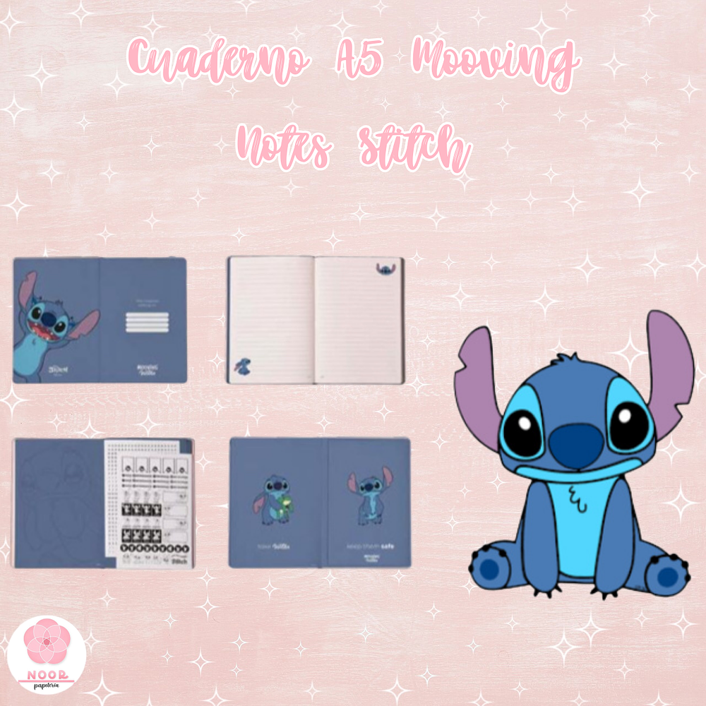 Cuaderno A5 Mooving Notes Stitch