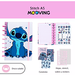 Cuaderno Discos Mooving A5 Stitch