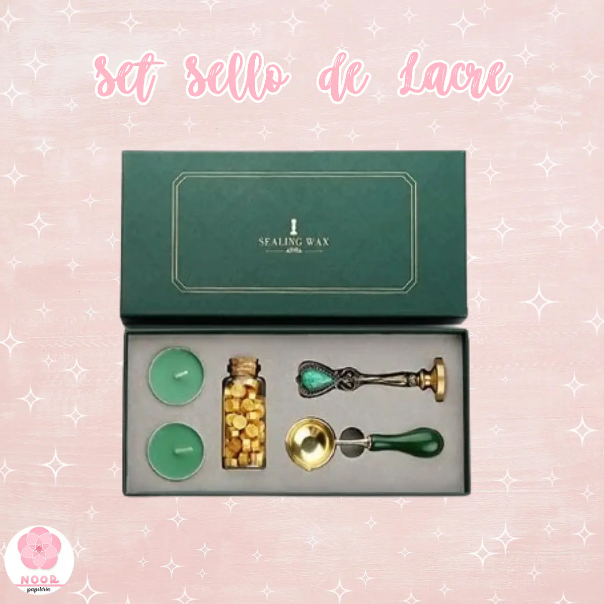 Sets de sellos y lacre artesanales - Colección Nueva 2026