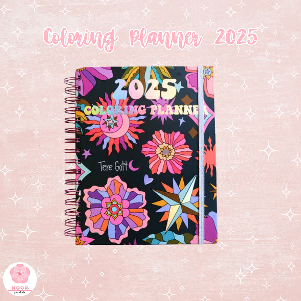 Coloring Planner 2025 Tere Gott