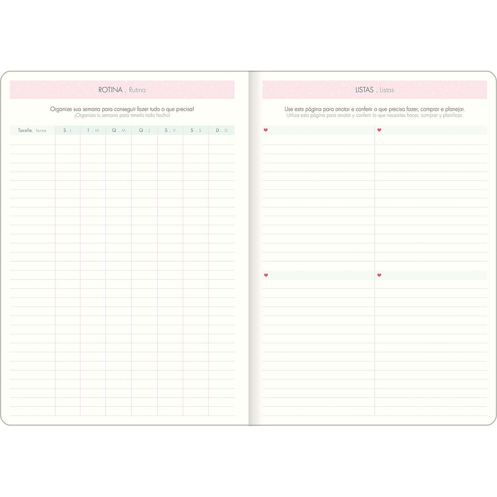 Planner Tilibra Grapado Soho 2025