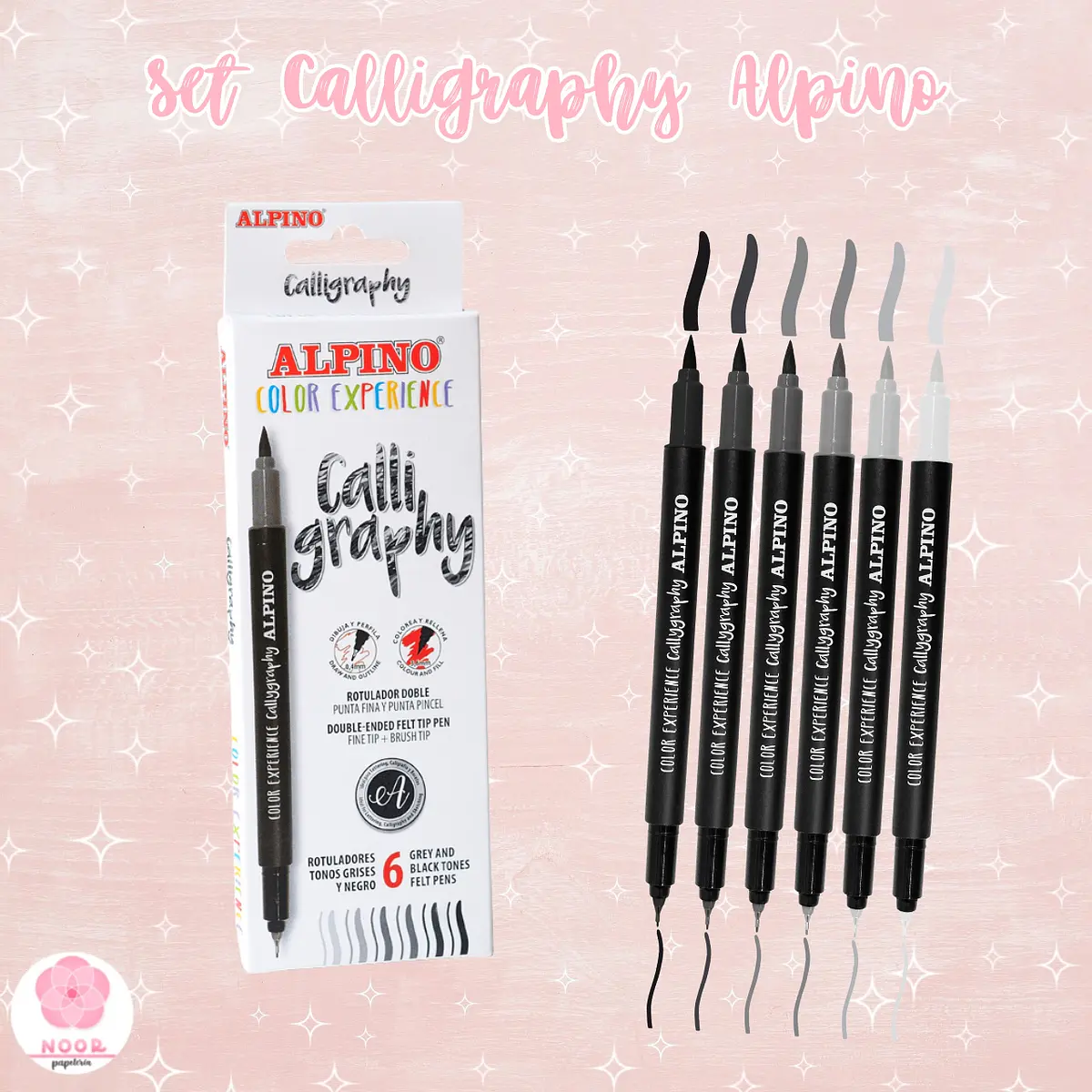 Set Calligraphy Alpino
