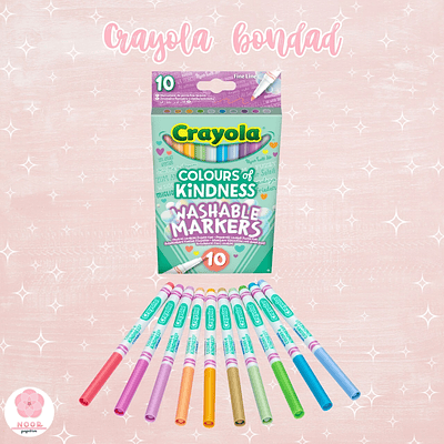 Crayola Colours of Kindness Set 10 Colores Pastel