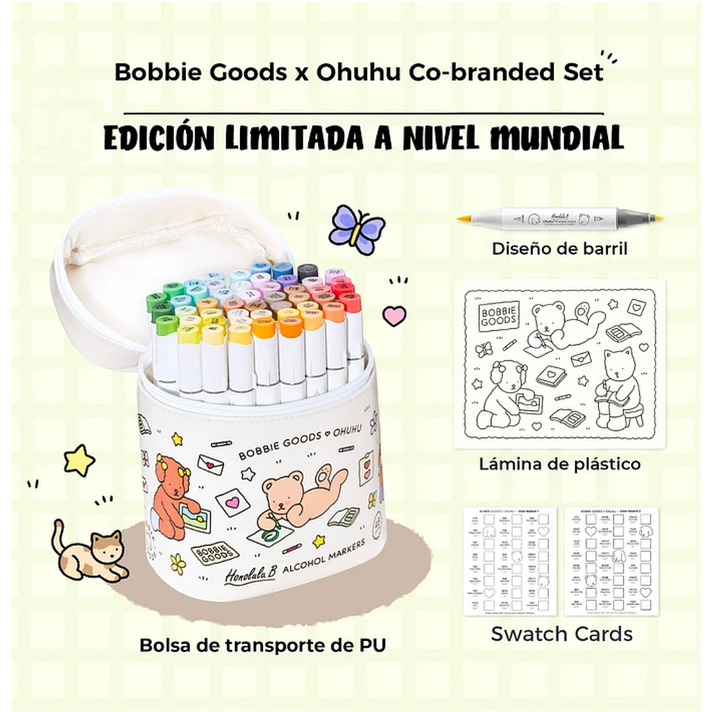 OHUHU X BOBBIE GOODS edición limitada 