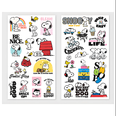 Sticker UV Transfer Snoopy Wero
