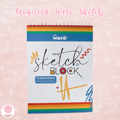 Croquera Wero Sketch