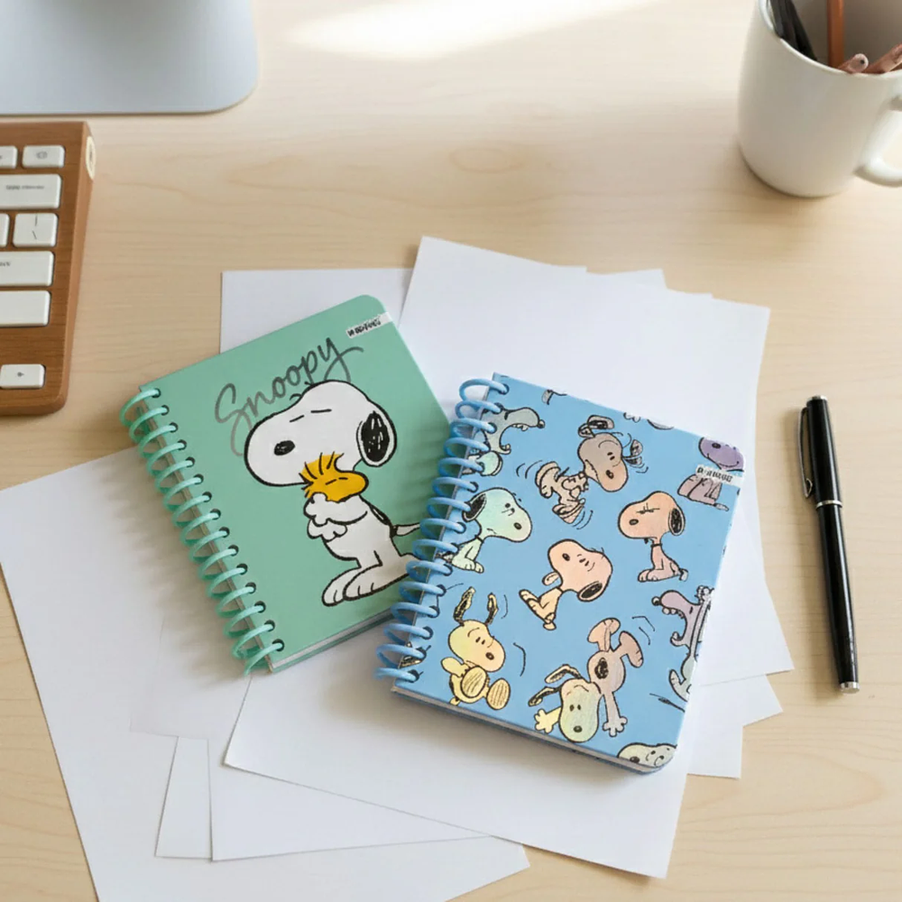 Cuaderno Pocket Premium Snoopy Mooving