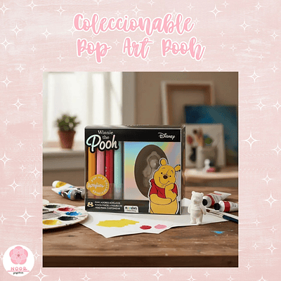 Coleccionable Pop Art Pooh + Acrilicos Mooving