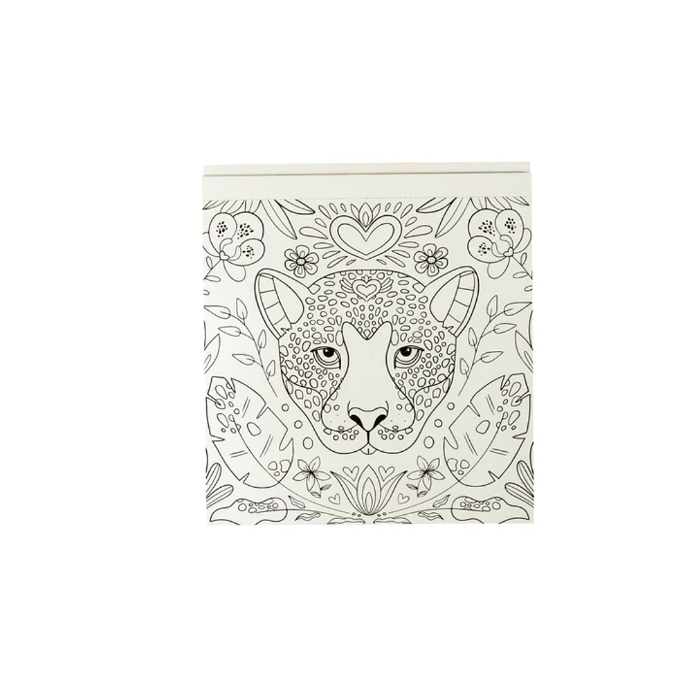 Block Para Colorear Magia Tropical x Decodanielacl