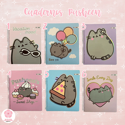 Cuaderno Universitario Pusheen 100 Hojas Mooving