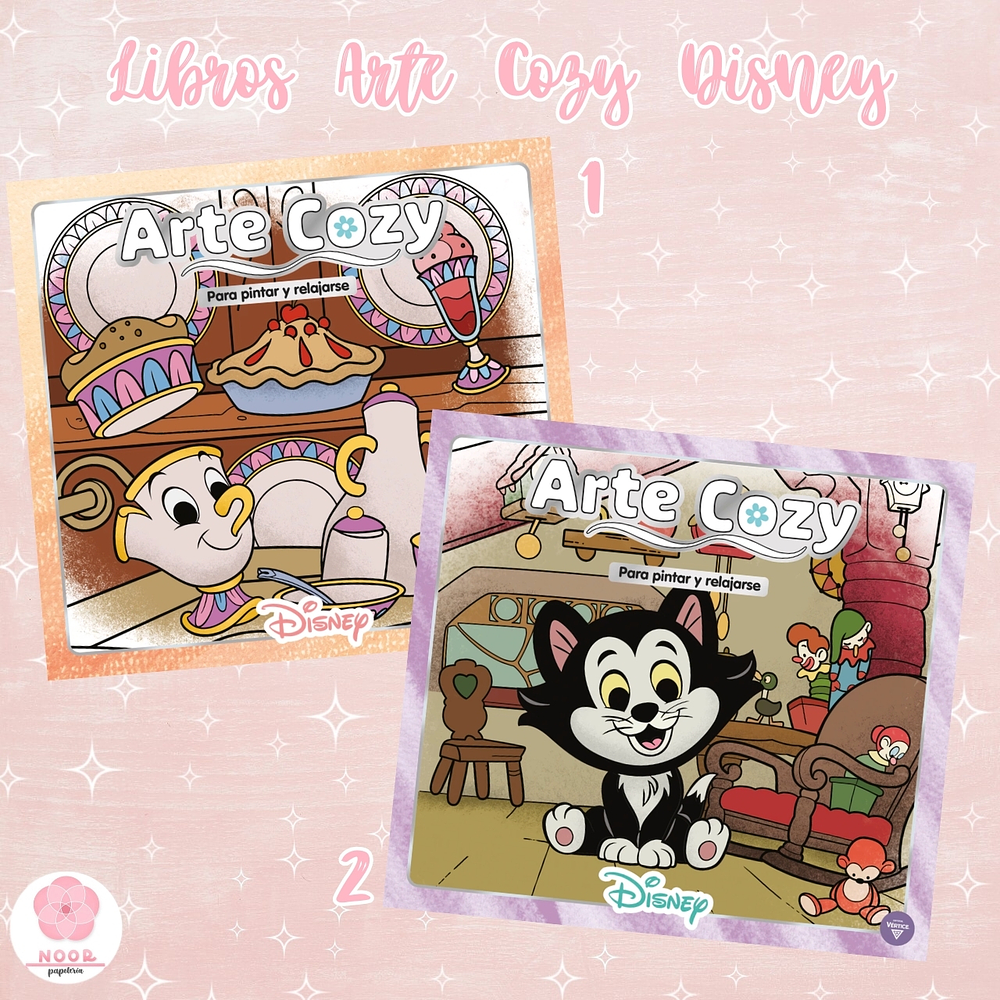 Libro para Colorear Disney Cozy