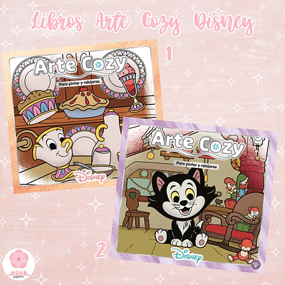 Libro para Colorear Disney Cozy