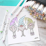 Ohuhu Sweetness 48 marcadores de alcohol tonos pastel + 1 blender. Punta Pincel & Biselada