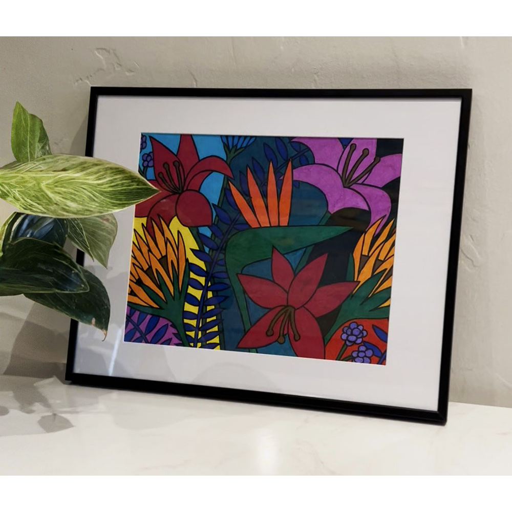 Libro para Colorear Flores