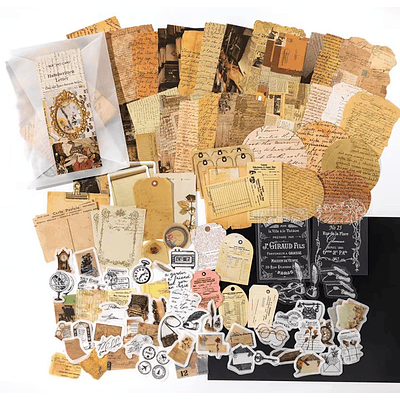 Set Journal Vintage 200 Piezas