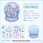 Set de Stickers Decorativos Escenarios