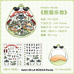 Set de Stickers Decorativos Escenarios