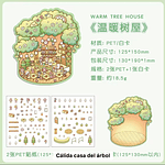 Set de Stickers Decorativos Escenarios