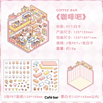 Set de Stickers Decorativos Escenarios