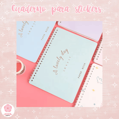 Cuaderno para Stickers A5