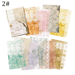 Set Papel Decorativo Vintage  Lace Collection