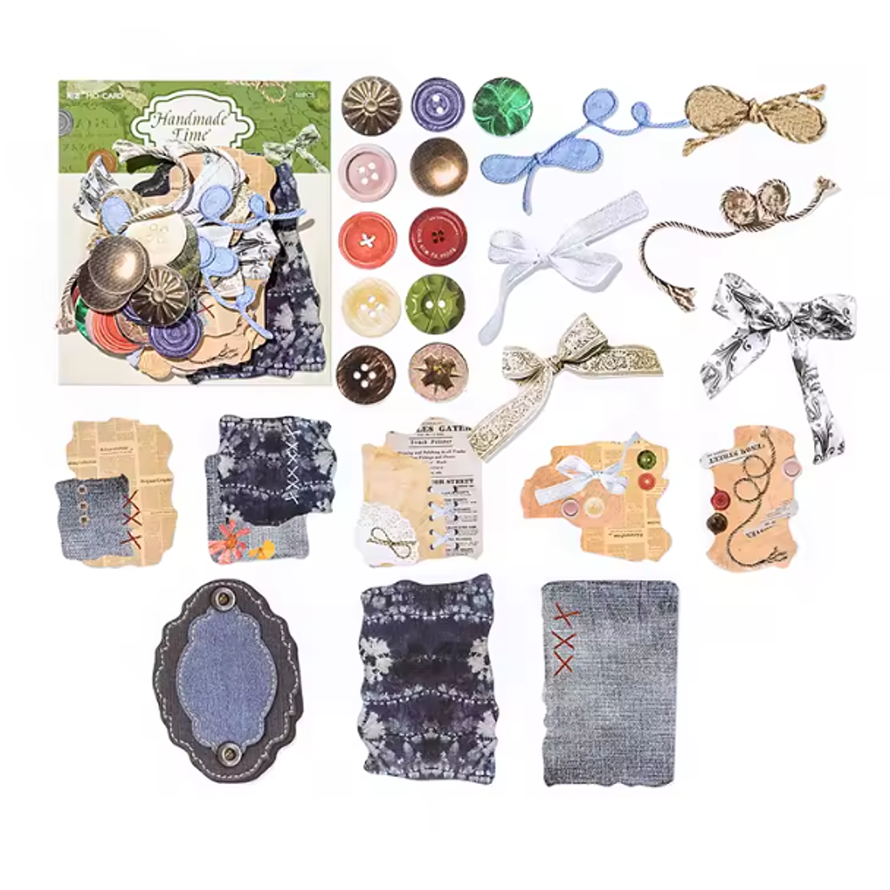 Set Stickers Vintage 50 Piezas