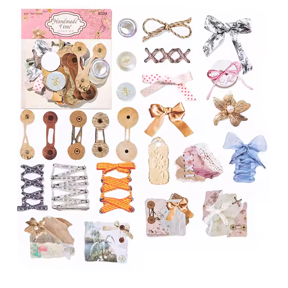 Set Stickers Vintage 50 Piezas