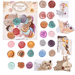 Set Stickers Vintage 50 Piezas