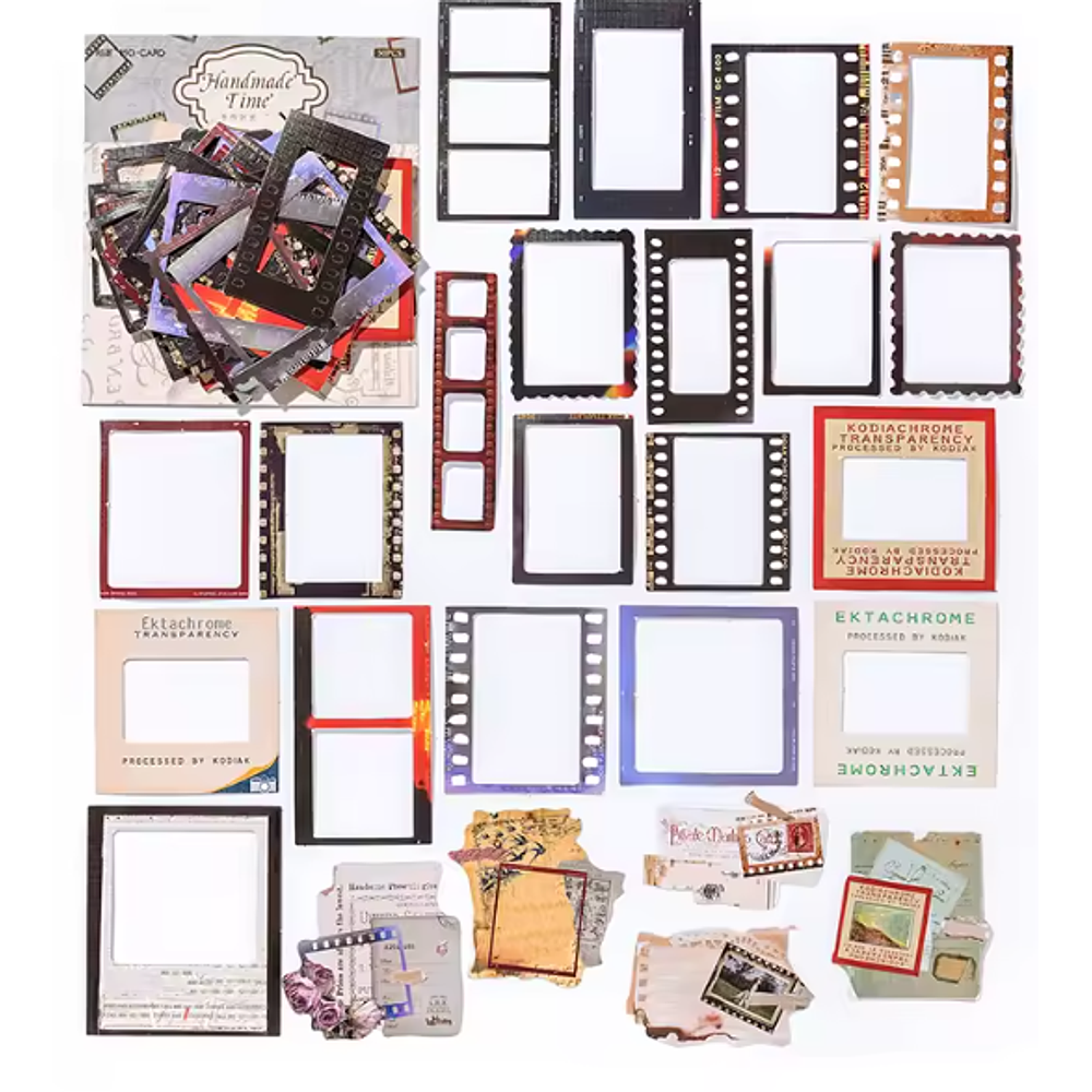 Set Stickers Vintage 50 Piezas