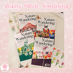Sticker Book Nature Wanderings 20 Piezas (PET)