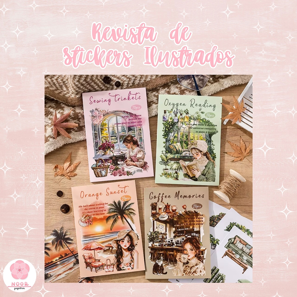 Libro de Stickers Troquelados Personajes 20 Piezas