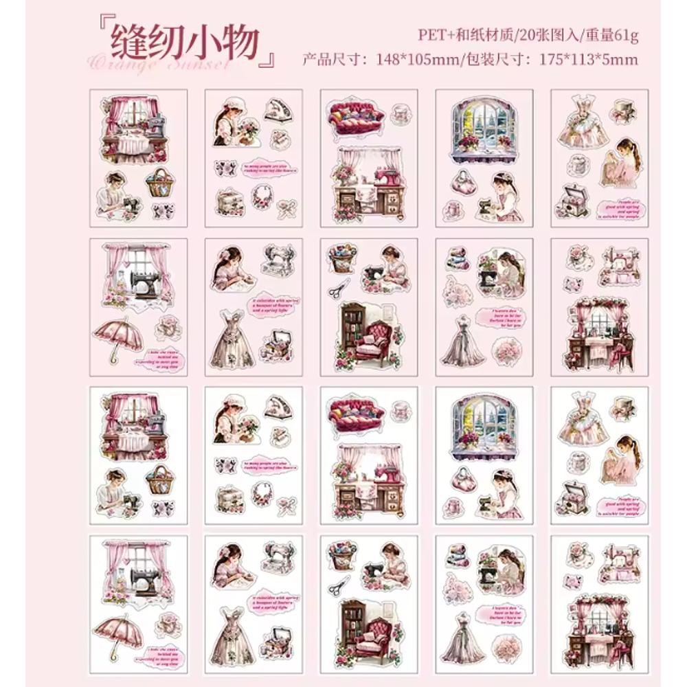 Libro de Stickers Troquelados Personajes 20 Piezas