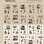 Libro de Stickers Troquelados Personajes 20 Piezas