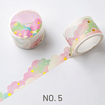 Washi Tape Borde Ondulado Dreamy Clouds