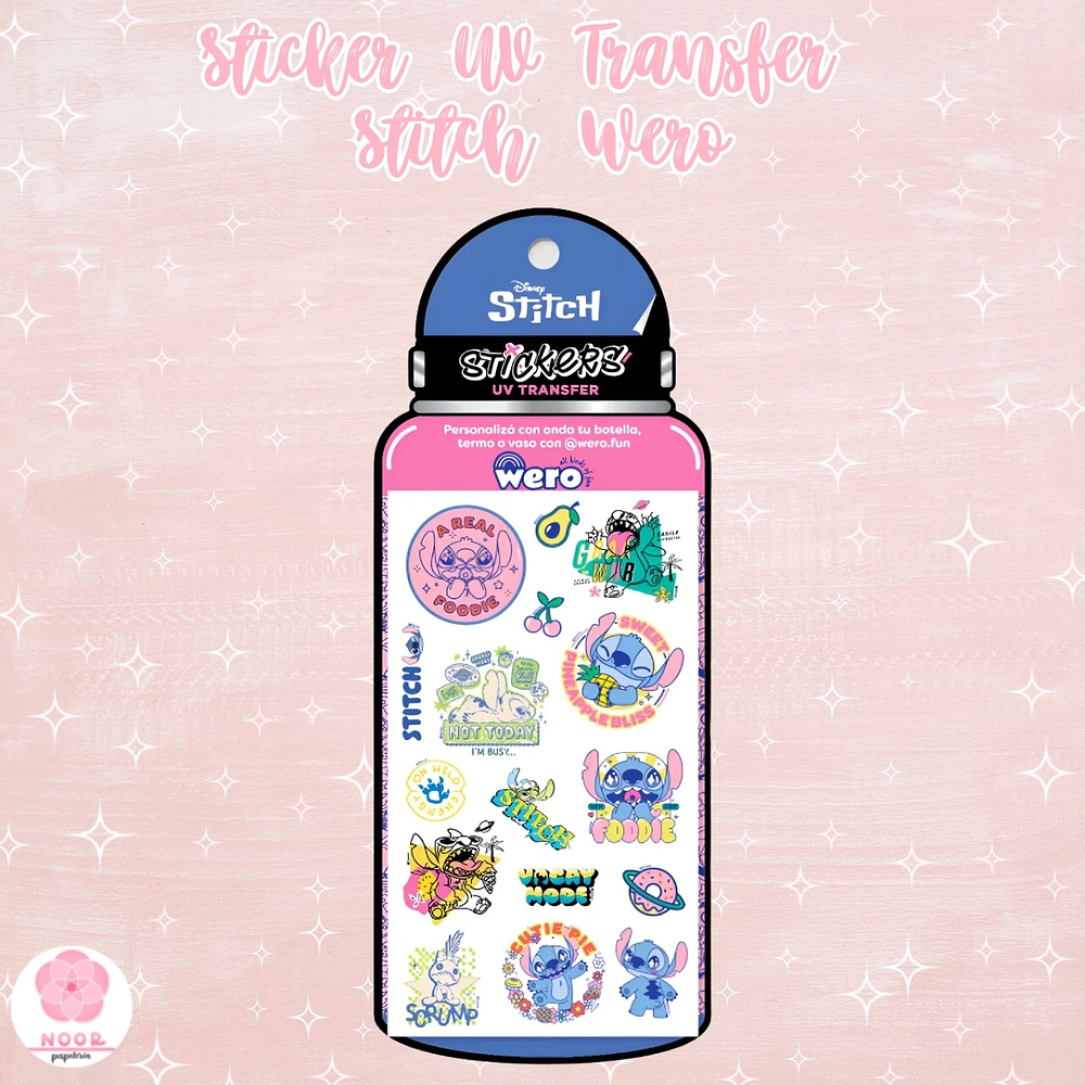 Sticker UV Transfer Stitch Wero