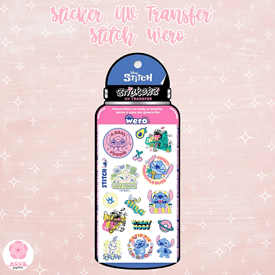 Sticker UV Transfer Stitch Wero
