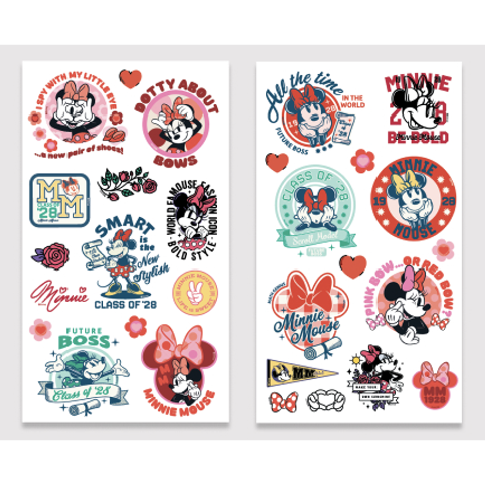 Sticker UV Transfer Minnie Wero