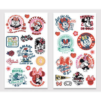 Sticker UV Transfer Minnie Wero