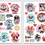 Sticker UV Transfer Minnie Wero