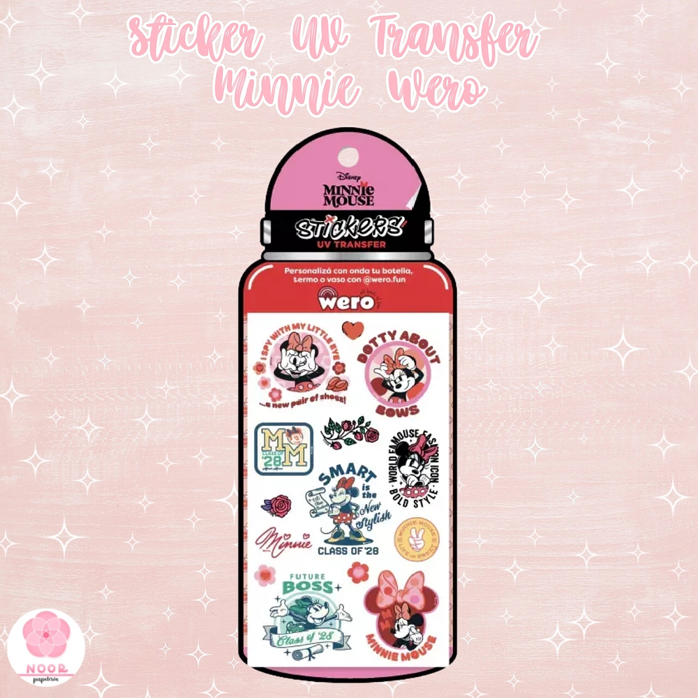 Sticker UV Transfer Minnie Wero