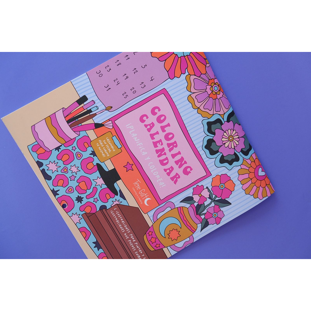 Coloring Calendar Tere Gott