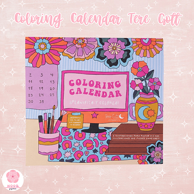 Coloring Calendar Tere Gott