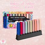 Set Stabilo Boss Nature Colors Wildflower Edition + Deskset – 10 Colores