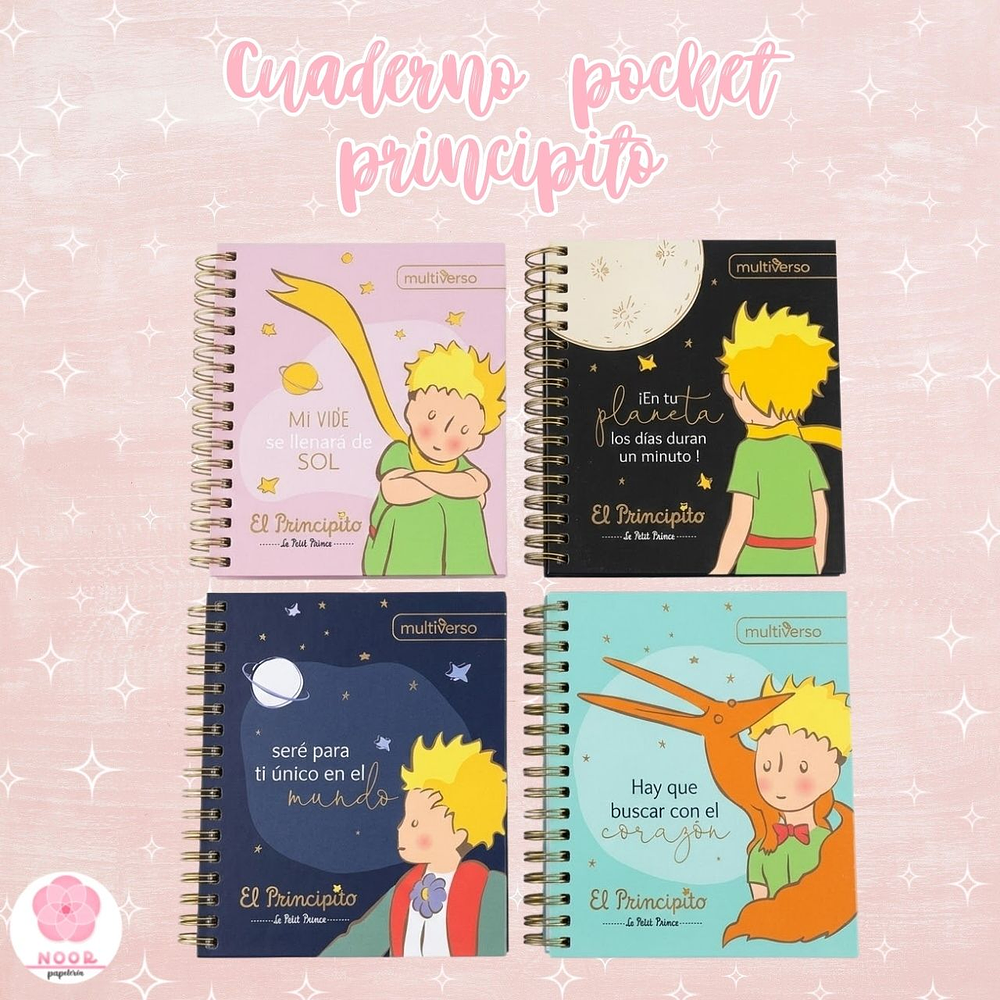 Cuaderno Mini Pocket El Principito